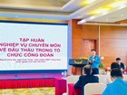 CĐ Công nghiệp Hoá chất Việt Nam tập huấn nghiệp vụ công tác tài chính Công đoàn và đấu thầu năm 2024