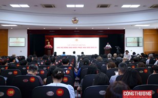 Bộ Công Thương chung tay ủng hộ đồng bào khắc phục hậu quả do bão lũ