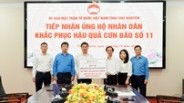 Vinachem tiếp tục ủng hộ đồng bào vùng lũ tại tỉnh Cao Bằng, Thái Nguyên