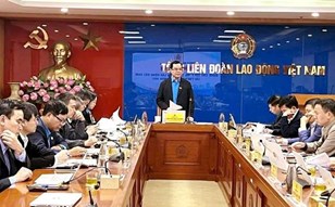 Đại hội XIV Công đoàn Việt Nam dự kiến tổ chức vào tháng 6-2026