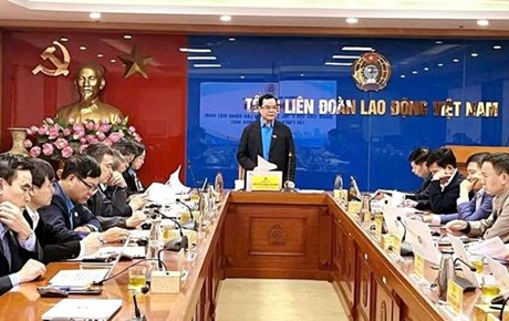 Đại hội XIV Công đoàn Việt Nam dự kiến tổ chức vào tháng 6-2026