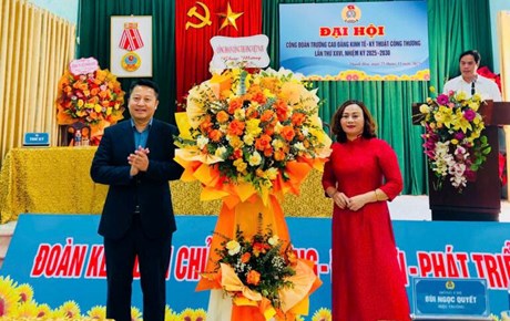 Đại hội Công đoàn Trường Cao đẳng Kinh tế Kỹ thuật Công Thương lần thứ XXVI, nhiệm kỳ 2025-2030