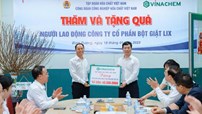 Tập đoàn Hóa chất Việt Nam thăm và chúc Tết tại Công ty CP Bột giặt LIX