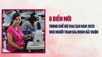 6 điểm mới trong chế độ thai sản năm 2025 cho người tham gia BHXH bắt buộc