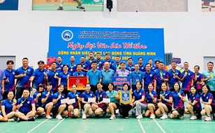 Đoàn Trường Cao đẳng Công nghiệp và Xây dựng tham gia Ngày hội VHTT CNVCLĐ tỉnh Quảng Ninh lần thứ XIII