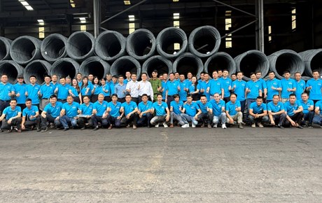 Công đoàn TCty Thép Việt Nam: Tổ chức 4 lớp tập huấn an toàn vệ sinh lao động trong Tháng Công nhân