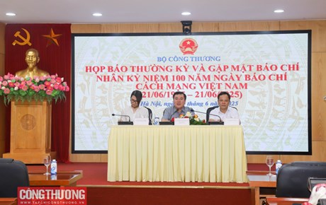 Bộ Công Thương họp báo thường kỳ quý II/2025