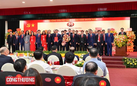 Ra mắt Ban Chấp hành Đảng bộ Bộ Công Thương nhiệm kỳ 2025 - 2030