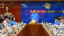 Dự thảo định hướng một số nhiệm vụ trọng tâm hoạt động công đoàn năm 2026