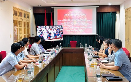 Hội nghị toàn quốc quán triệt, triển khai thực hiện 4 Nghị quyết của Bộ Chính trị 