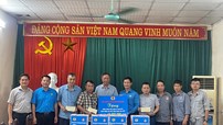 Công đoàn Công Thương Việt Nam thăm hỏi, động viên, hỗ trợ người lao động tại Công trình sửa chữa lò cao số 2 tại Công ty CP Gang Thép Thái Nguyên 