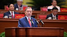 Đồng chí Tô Lâm tái đắc cử Ban Chấp hành Trung ương Đảng khóa XIV