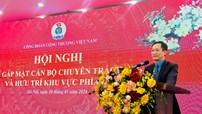 Công đoàn Công Thương Việt Nam tổ chức gặp mặt cán bộ hưu trí và chuyên trách khu vực phía Bắc nhân dịp đầu Xuân