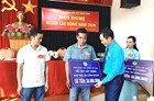 Chủ tịch Công đoàn Công Thương Việt Nam động viên người lao động tại Quảng Ngãi