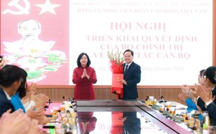 Đồng chí Nguyễn Anh Tuấn làm Bí thư Đảng ủy Tổng Liên đoàn Lao động Việt Nam