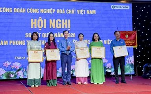 Công đoàn Hóa chất sơ kết Quý I, sơ kết phong trào nữ CNVCLĐ, phát động Tháng Công nhân 2026