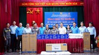 Trao nhiều thiết bị, phần quà cho người lao động tại Thái Nguyên
