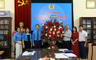 Đại hội thành lập Công đoàn cơ sở Công đoàn Nhà xuất bản Kinh tế - Tài chính 