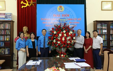 Đại hội thành lập Công đoàn cơ sở Công đoàn Nhà xuất bản Kinh tế - Tài chính 