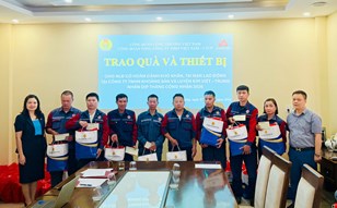 CĐCTVN đồng hành cùng đoàn viên, người lao động tại Công ty TNHH Khoảng sản và Luyện kim VIệt Trung 