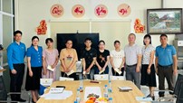 CĐCTVN đến thăm và làm việc tại Công ty CP Giày Thăng Long 