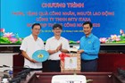 Lãnh đạo Công đoàn Công Thương Việt Nam đến thăm và tặng quà cho người lao động Công ty ITAXA nhân Tháng Công nhân năm 2026