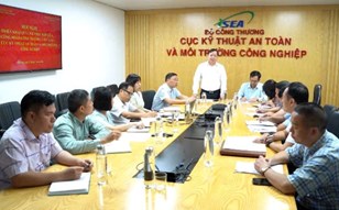 Công đoàn Công Thương Việt Nam làm việc với Cục Kỹ thuật an toàn và Môi trường công nghiệp về triển khai quy chế phối hợp công tác