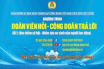 Chương trình "Đoàn viên hỏi - Công đoàn trả lời" số 2: Giải đáp chính sách bảo hiểm xã hội cho đoàn viên, người lao động