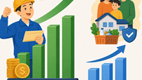 Mức tăng lương tối thiểu vùng 7,8% cao hơn 3,7% so với mức sống tối thiểu