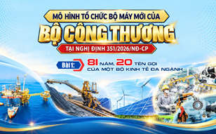 Mô hình tổ chức Bộ máy mới của Bộ Công Thương tại Nghị định 351/2026/NĐ-CP