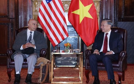 Tổng Bí thư, Chủ tịch nước Tô Lâm gặp Ban Lãnh đạo Đảng Cộng sản Hoa Kỳ