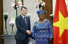 Thủ tướng Chính phủ Lê Minh Hưng tiếp Tổng Giám đốc WTO