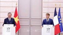 Tuyên bố chung về việc thúc đẩy triển khai khuôn khổ đối tác chiến lược toàn diện Việt Nam - Pháp