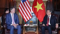 Tổng Bí thư, Chủ tịch nước Tô Lâm tiếp Trưởng Đại diện Thương mại Hoa Kỳ Jamieson Greer