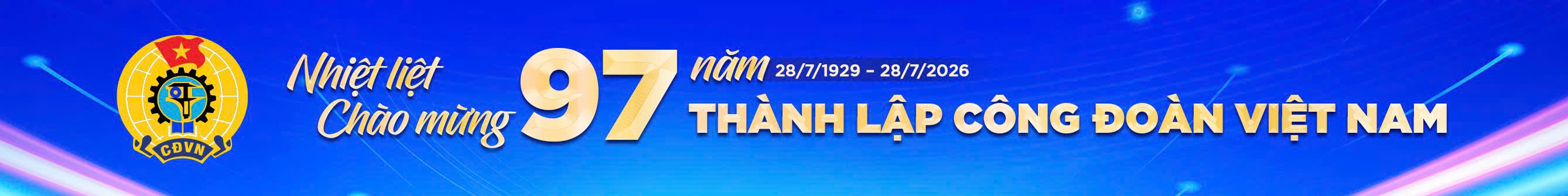 97n năm thành lập công đoàn VN