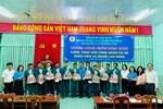 Đoàn công tác CĐCTVN đến thăm, trao quà cho đoàn viên, người lao động tại Công ty CP Bê tông Ly tâm Thủ Đức và Công ty CP Bê tông Ly tâm An Giang